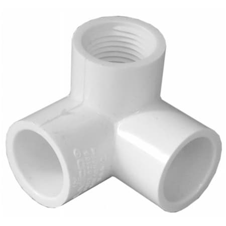 Genova .50 in. PVC 90 degrees Elbow With Female Side Inlet 33105